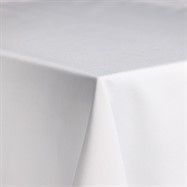 Poly Table Cloth - White - 2.5m Rnd
